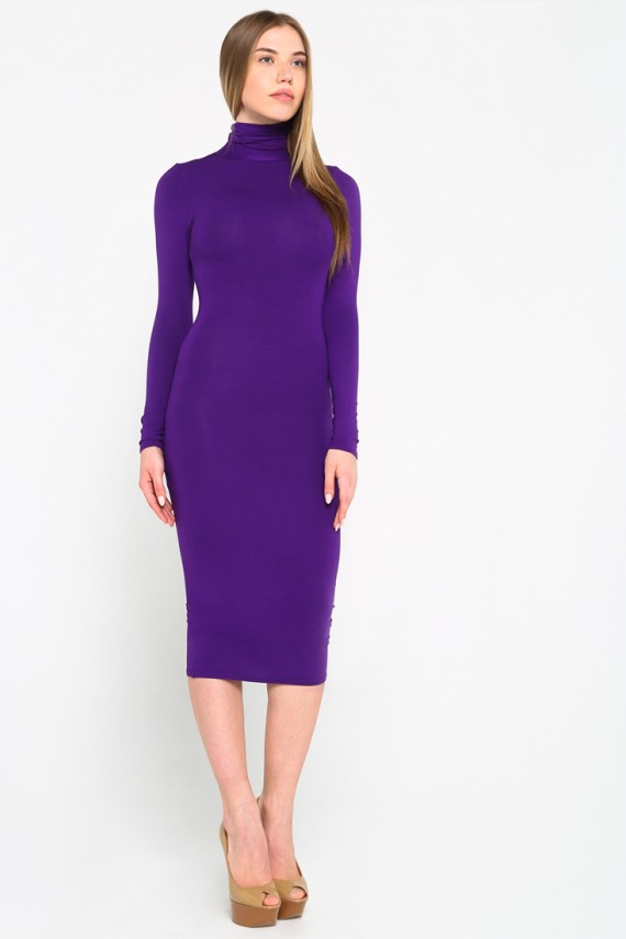 Malaeva Платье D115001-04-фиолетовый-S-M