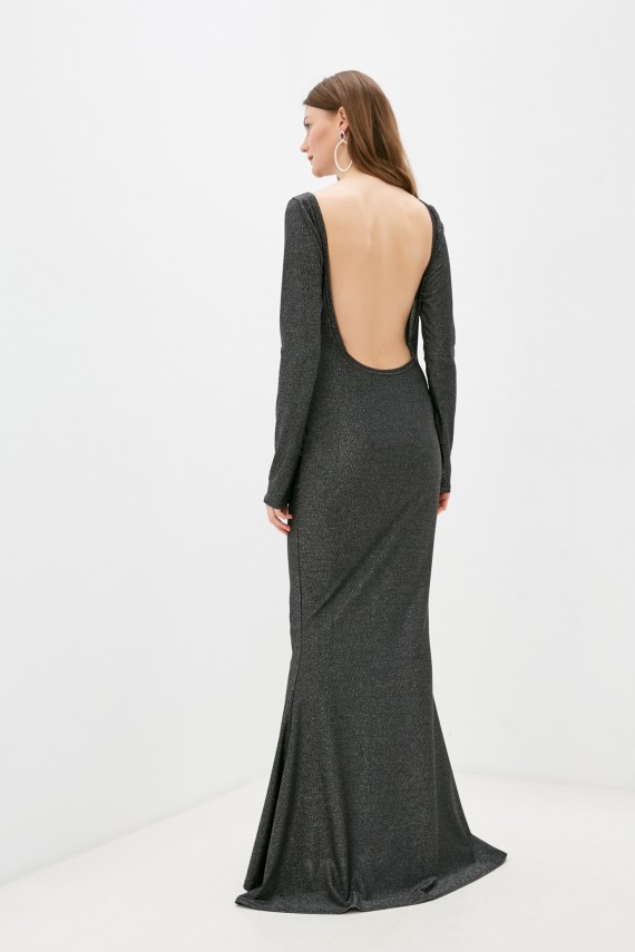 Malaeva Платье SD-DL10001-L-M-черный-S-M
