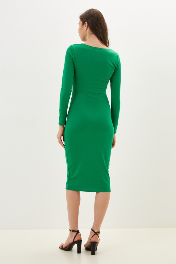 Malaeva Платье SD-DM11-L-M-ярко-зеленый1-M-L