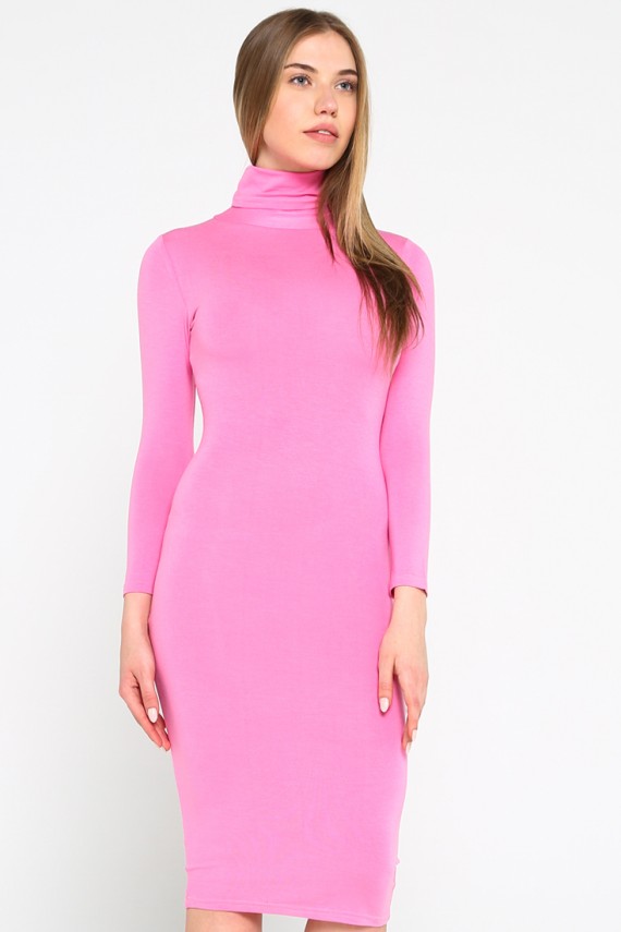 Malaeva Платье D115001-04-розовый-S-M