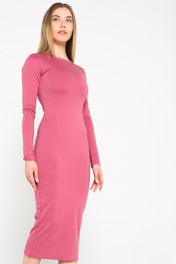 Malaeva Платье D11-темно-розовый-S-M