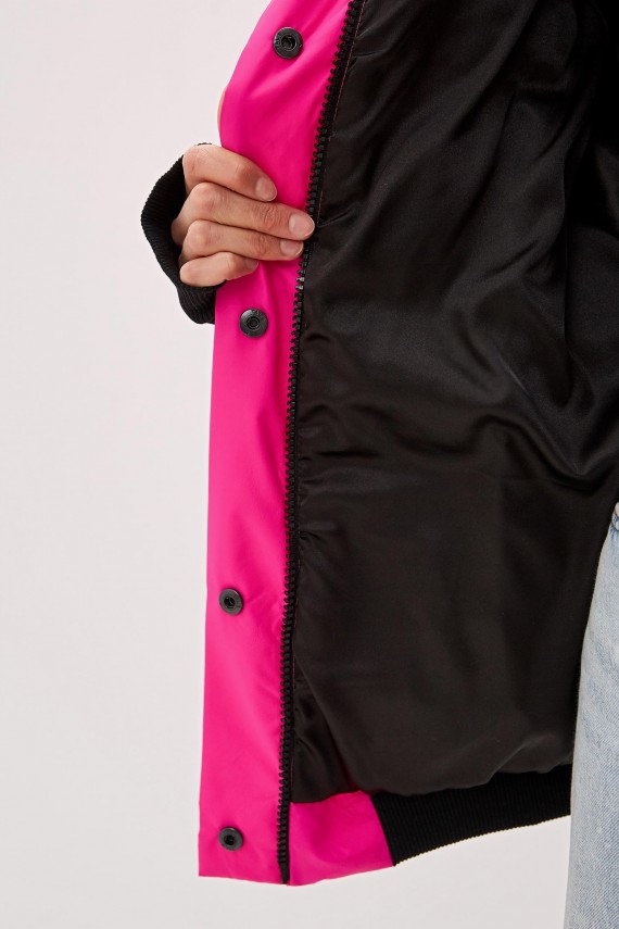 Malaeva Куртка Z-CL005-L-M-ярко-розовый-OneSize