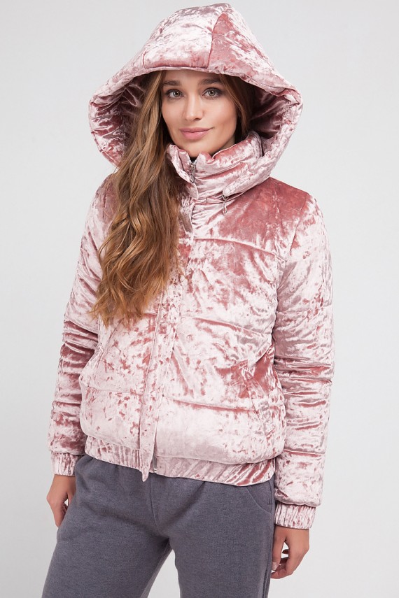 Malaeva Куртка утепленная J855111-10-розовый-S-M