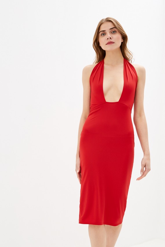 Malaeva Платье SD-DB005-L-M-красный-S-M