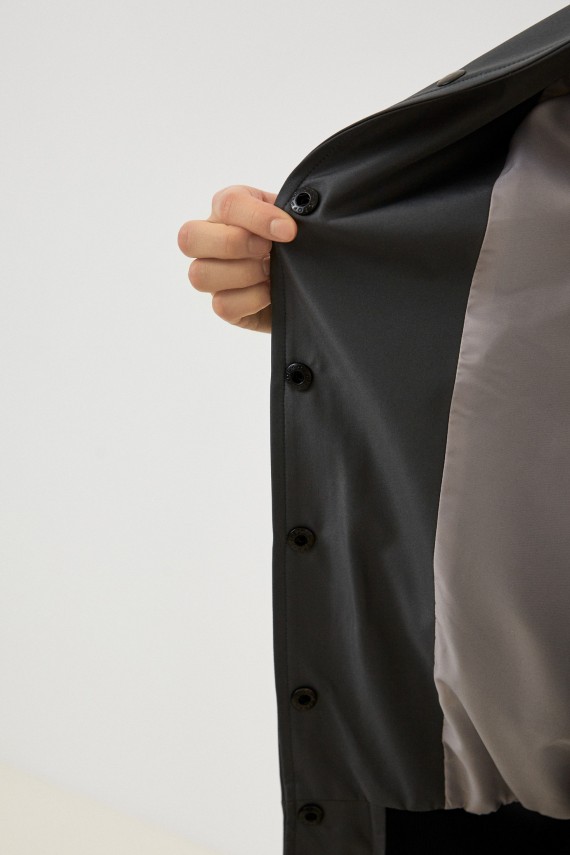 Malaeva Куртка SD222-L-M-темно-серый2-OneSize