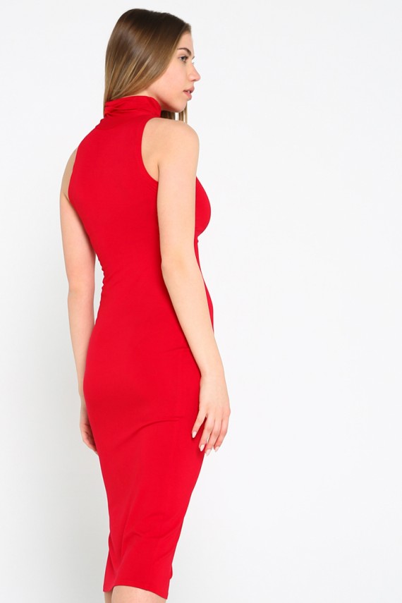 Malaeva Платье D115001-03-красный-S-M