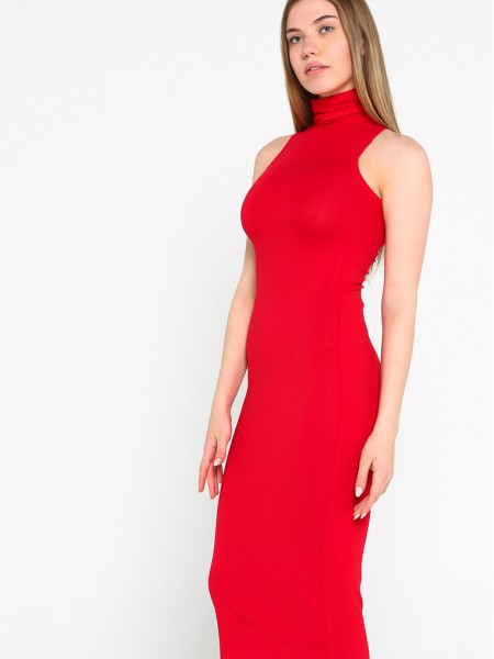 Malaeva Платье D115001-03-красный-S-M