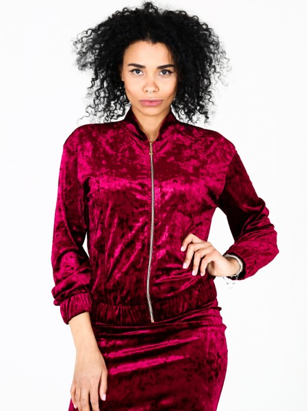 Malaeva Куртка S223999-бордовый-S-M