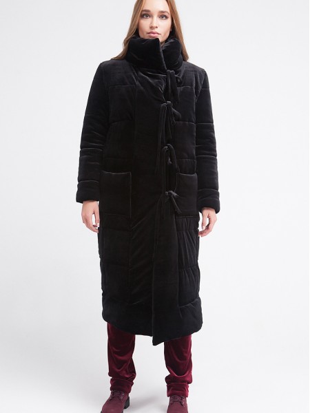 Malaeva Куртка утепленная J855001-20-черный-one-size
