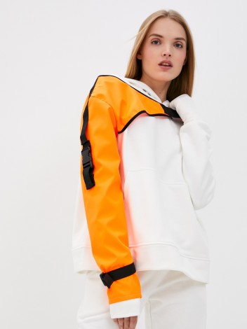 Malaeva Куртка SD-R001-L-M-оранжевый-ч-OneSize