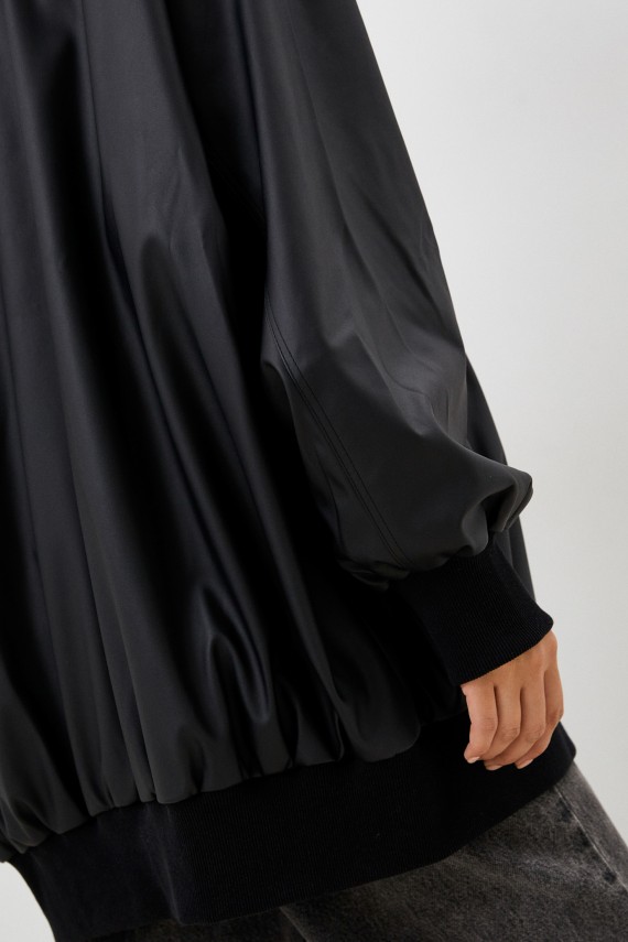 Malaeva Куртка кожаная SD222-L-M-LA-черный-OneSize