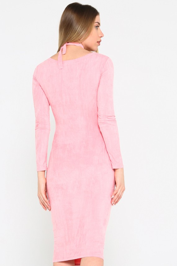 Malaeva Платье D140003-розовый-S-M