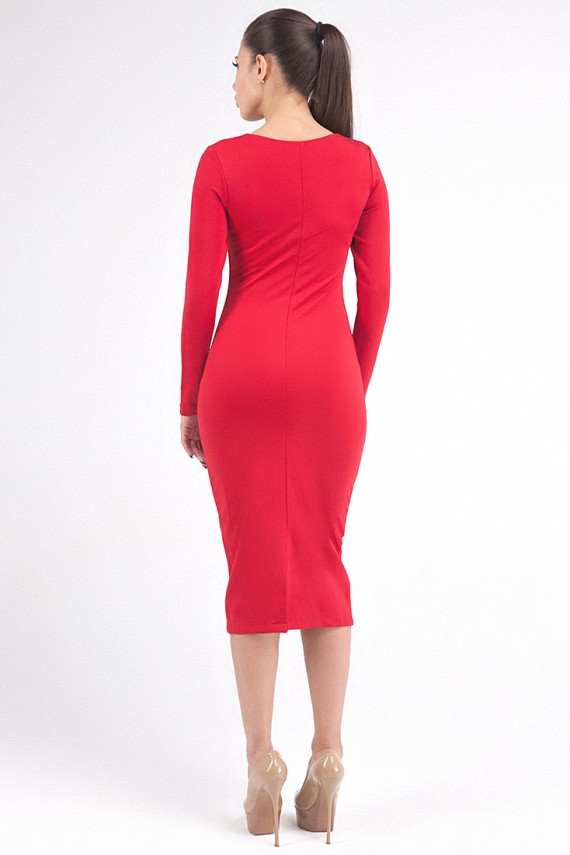 Malaeva Платье D11-44-красный-M-L