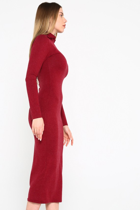 Malaeva Платье D100022-33-бордовый-S-M