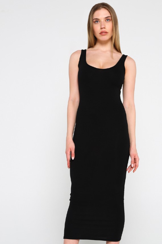 Malaeva Платье D115001-01-черный-S-M