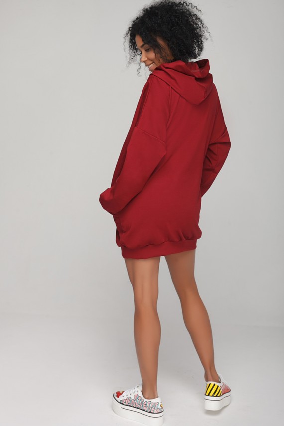 Malaeva Платье Н32-бордовый-one-size