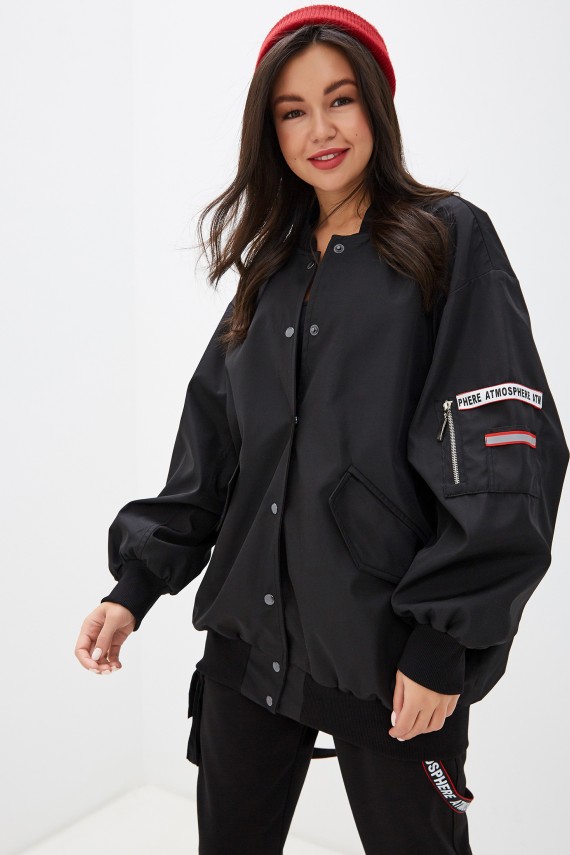 Malaeva Куртка SD205-100L-M-черный-р-OneSize