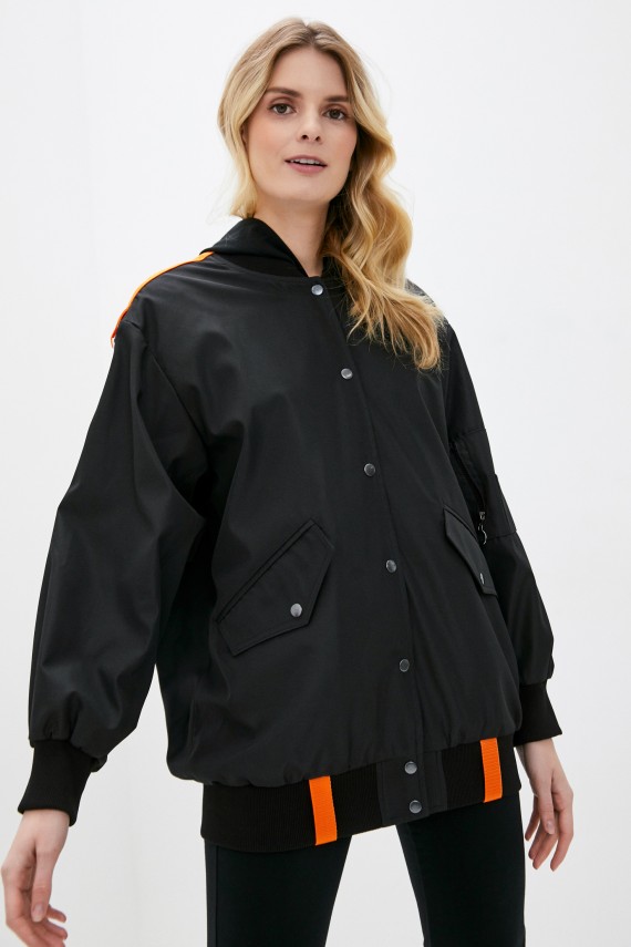 Malaeva Куртка SD222-L-M-черный-о1-OneSize