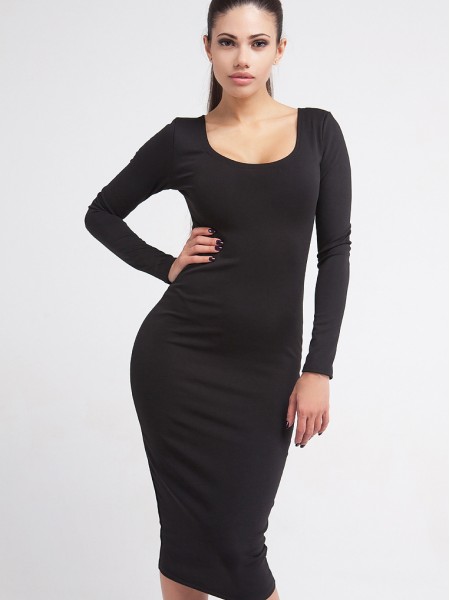 Malaeva Платье D14-черный-S-M