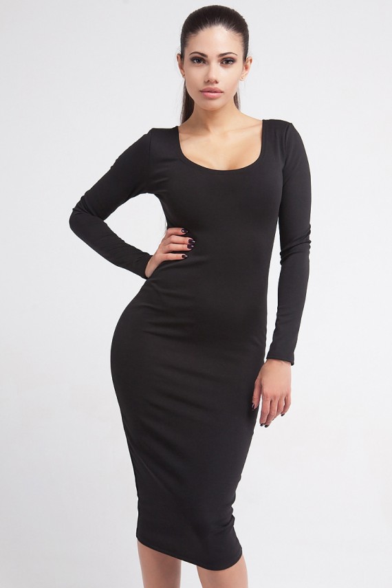 Malaeva Платье D14-черный-M-L