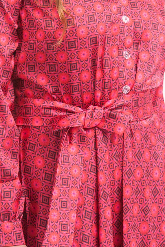 Malaeva Платье D144001-бордовый-S-M