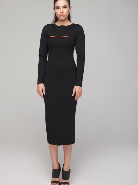 Malaeva Платье D100012-44-черный-M-L