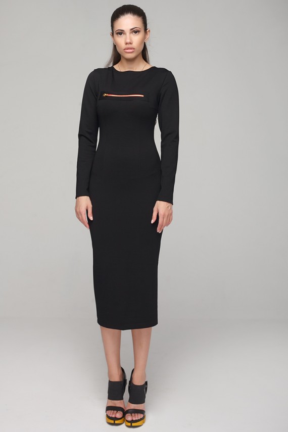 Malaeva Платье D100012-44-черный-M-L