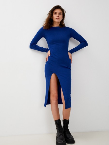 Malaeva Платье Z-PL8008L-M-ярко-синий-M-L