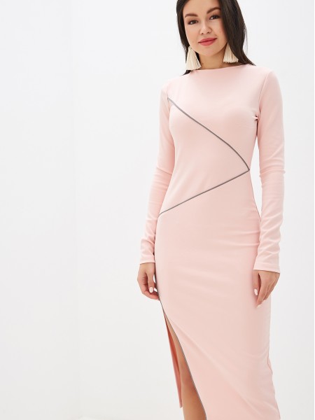 Malaeva Платье SD-D80008-L-M-бледно-розовый-S-M