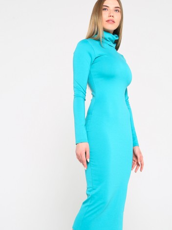 Malaeva Платье D12-голубой-S-M