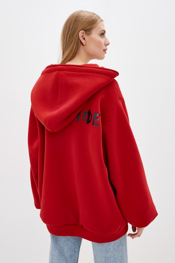 Malaeva Куртка SD-F206-1L-M-красный-OneSize