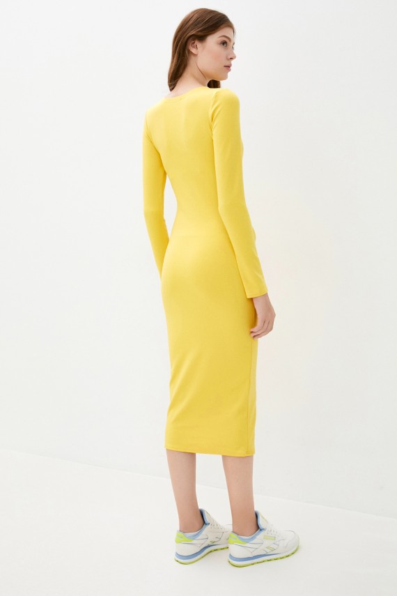 Malaeva Платье SD-DM11-L-M-желтый-XS