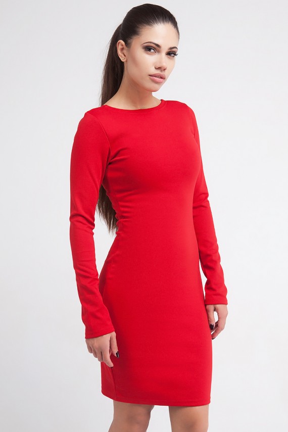 Malaeva Платье D11-10-красный-M-L