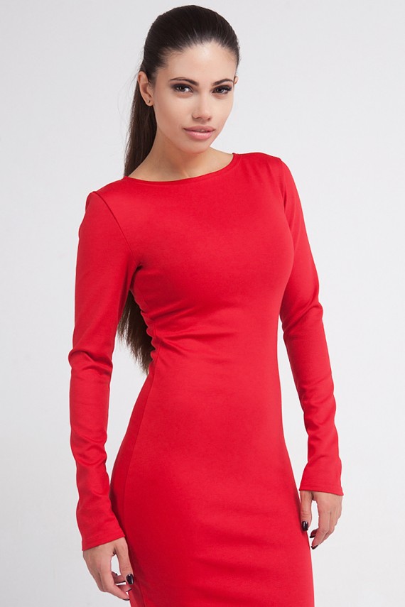 Malaeva Платье D11-красный-S-M