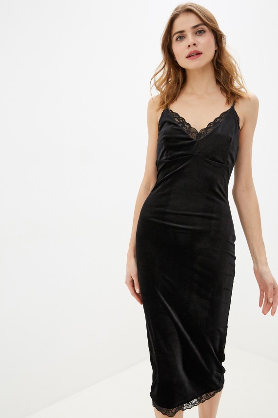 Malaeva Платье PL12002-L-M-черный-M-L