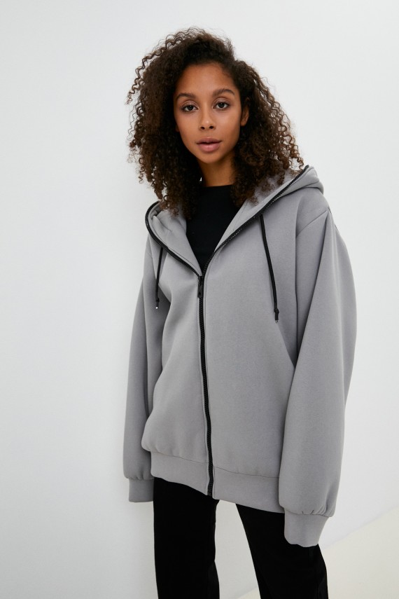 Malaeva Куртка SD-F206-L-M-серый1-OneSize
