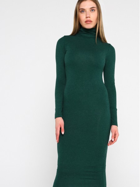 Malaeva Платье D100022-33-темно-зеленый-S-M
