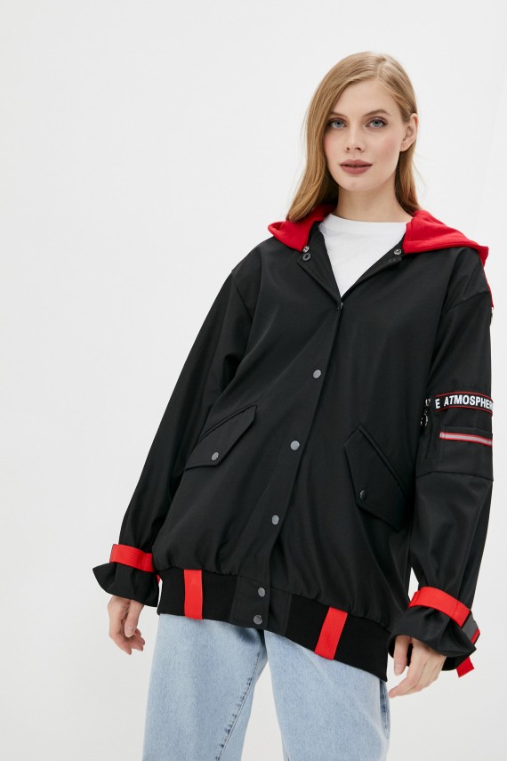 Malaeva Куртка SD-F205-7-L-M-черный-к-OneSize