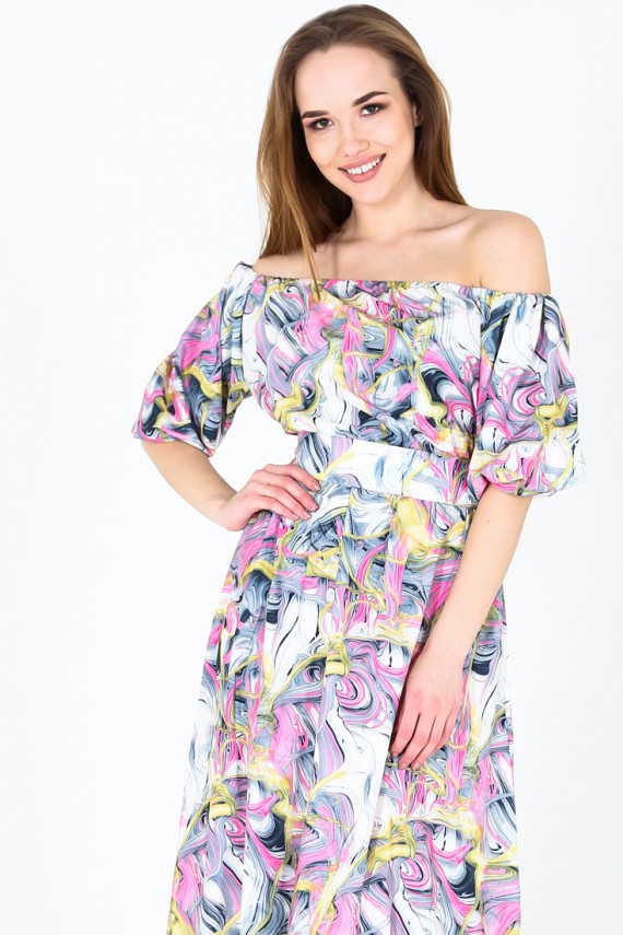 Malaeva Платье D275001-10-цветныесны-OneSize
