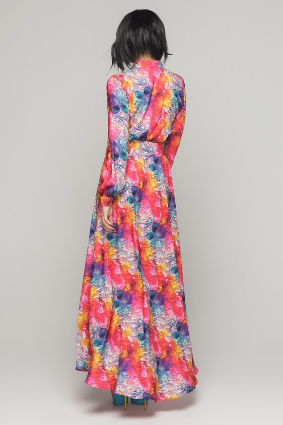 Malaeva Платье D144001-разноцветный-S-M