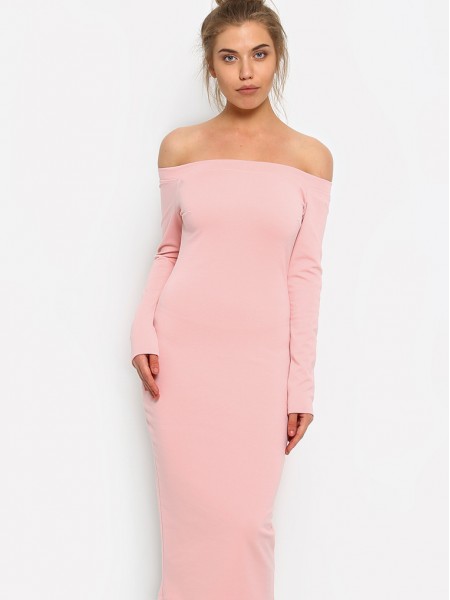 Malaeva Платье D11-22-бледно-розовый-S-M