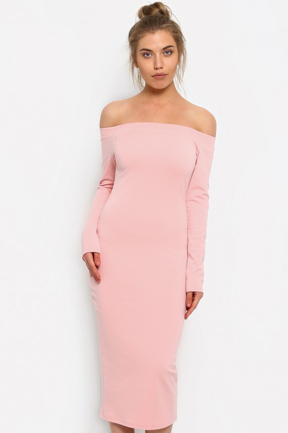 Malaeva Платье D11-22-бледно-розовый-S-M