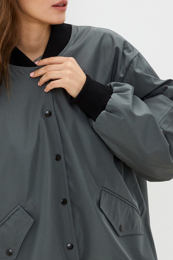 Malaeva Куртка SD222-L-M-черный-New6-OneSize