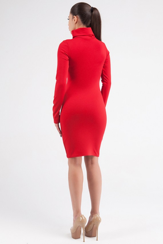 Malaeva Платье D12-10-красный-M-L
