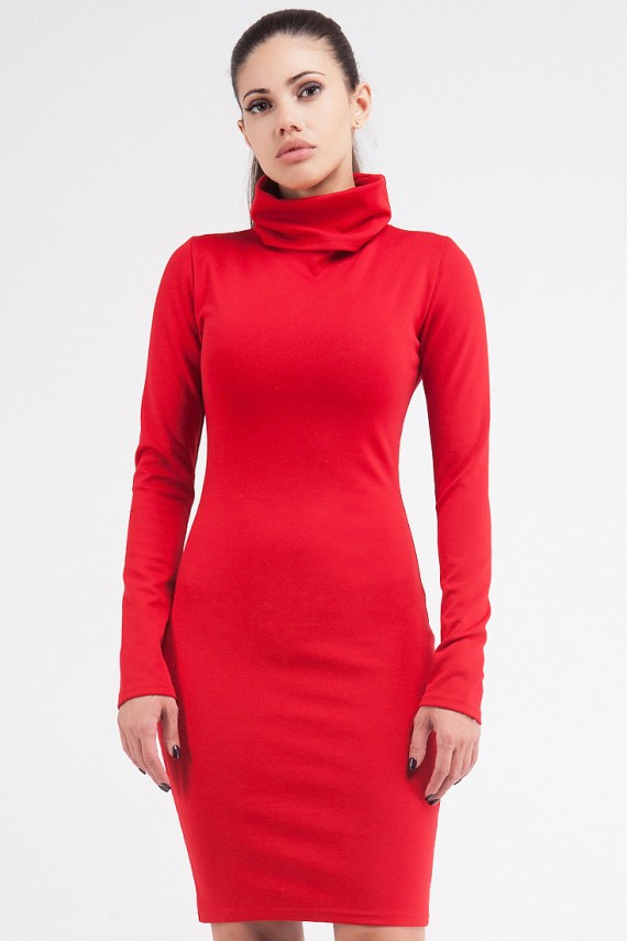 Malaeva Платье D12-10-красный-S-M
