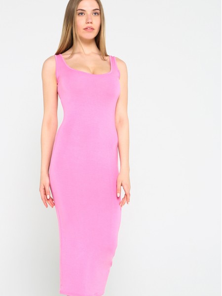 Malaeva Платье D115001-01-розовый-S-M