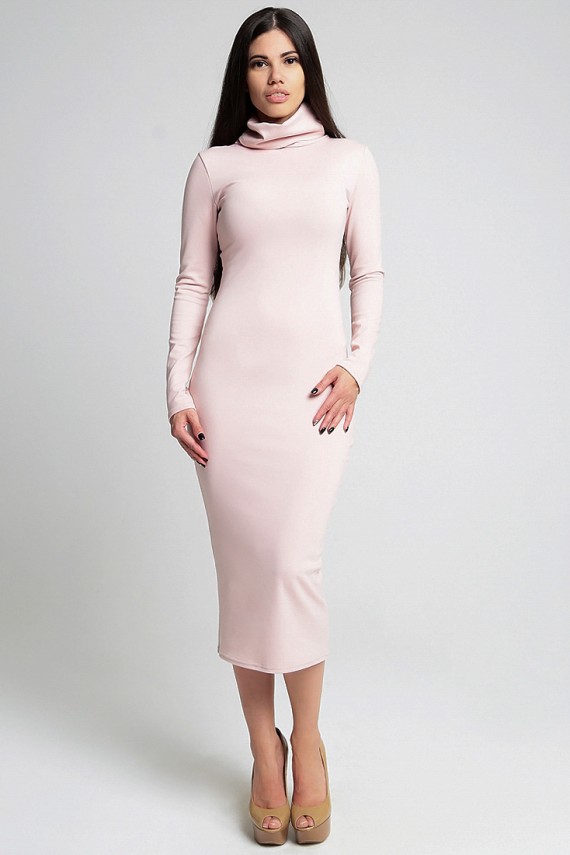 Malaeva Платье D12-бледно-розовый-S-M