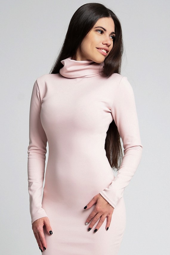 Malaeva Платье D12-бледно-розовый-S-M