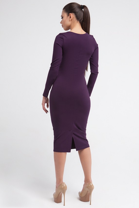 Malaeva Платье D11-44-фиолетовый-S-M