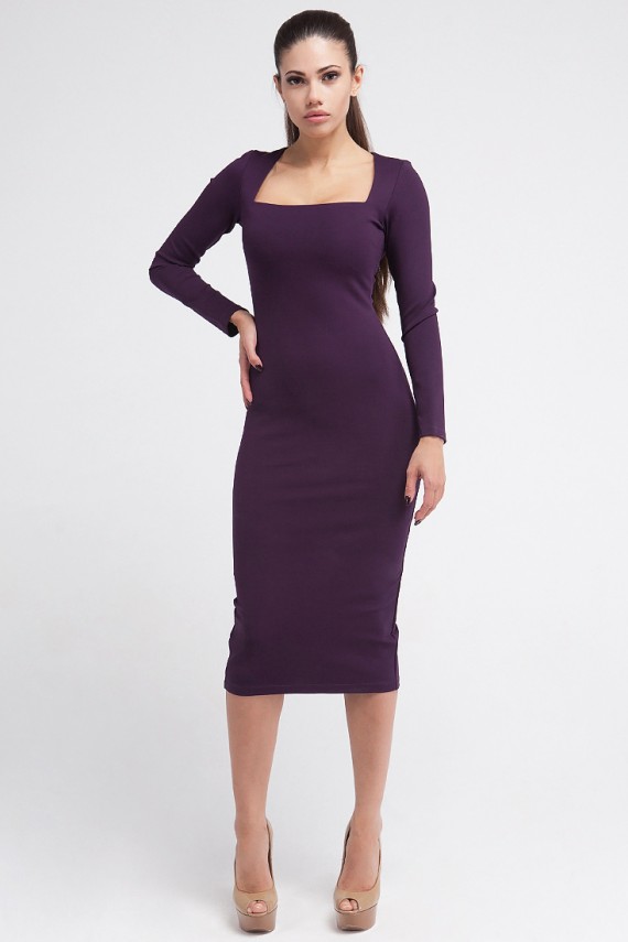 Malaeva Платье D11-44-фиолетовый-S-M